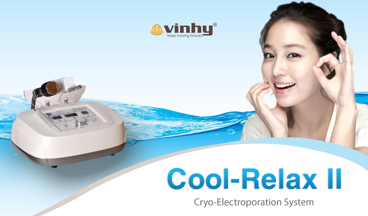 Cool Relax II - Thiết bị thẩm mỹ Hàn Quốc - Điện chuyển ION
