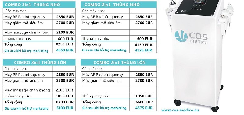 combo thiết bị chăm sóc da
