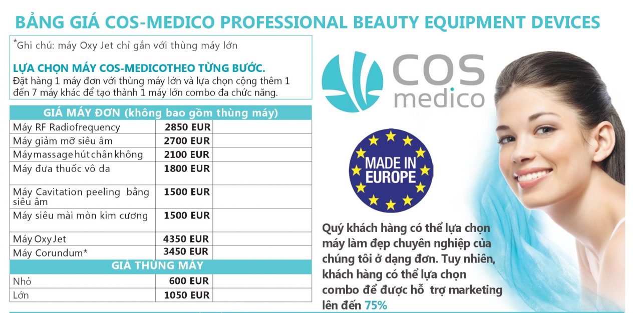 thiết bị chăm sóc da COSMEDICO